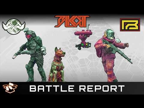 BLKOUT Battle Report | Salvage Mission | Black Pact Syndicate vs Task Force Boone