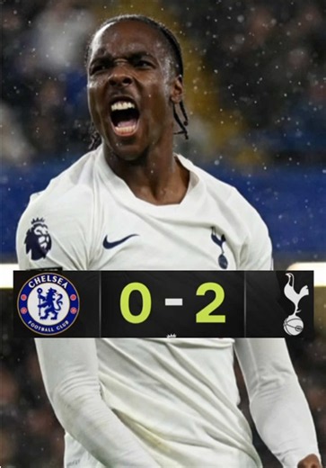 Chelsea 0-2 Tottenham! Spurs Dominate at Stamford Bridge for Only Their Second Win There in 36 Years! | #premierleague