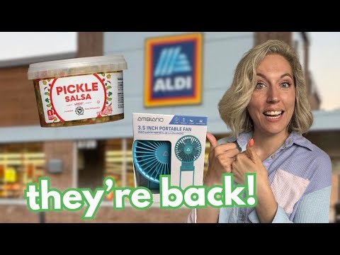 SUCH A FAN!! New ALDI Finds in Store!