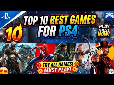 Top 10 best PS4 games | must try all games