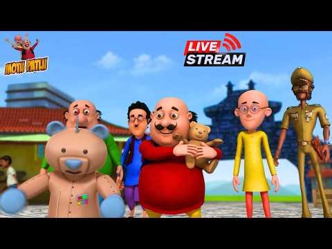 🛑 LIVE - Non Stop Motu - Patlu | मोटू पतलू | #motupatlu #motupatlukijodi #motupatlucartoon
