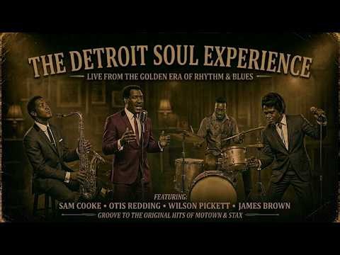 The Detroit Soul Experience | Golden Era R&B Live | Sam Cooke, Otis Redding, Wilson Pickett & James