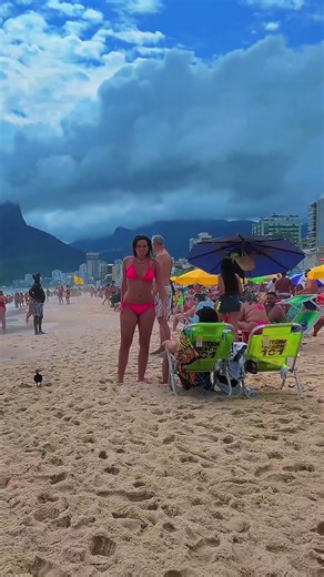🇧🇷 Look what turned up on this beach!✨ Rio de Janeiro, Brazil #shorts