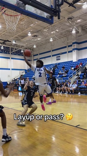 High School Basketball: Layup or Pass Decision?