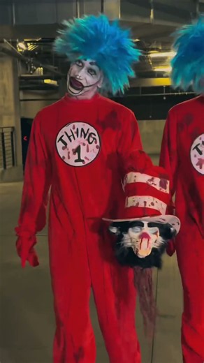 Cat in the Hat had it coming 🪓🙀🎩 #trend #catinthehat #fyp #halloween Did we win this trend?