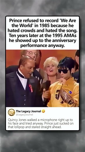 PRINCE REFUSED TO SING