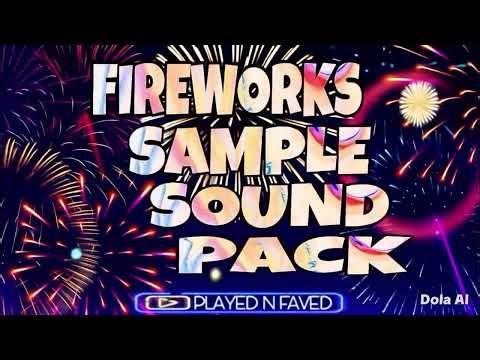 Fireworks Sample Sound Pack ( Explosions, Crackle, Pyrotechnics, Firecracker )