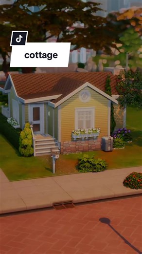 Cottage Building in The Sims 4: Speed Build Ideas