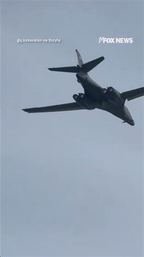 BREAKING: United States Air Force bombers seen taking off from air base in England #shorts #news