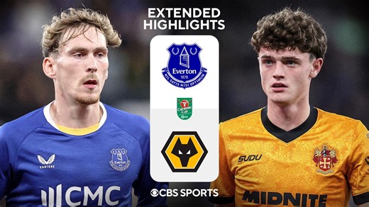 Everton vs. Wolves: Extended Highlights | Carabao Cup | CBS Sports Golazo