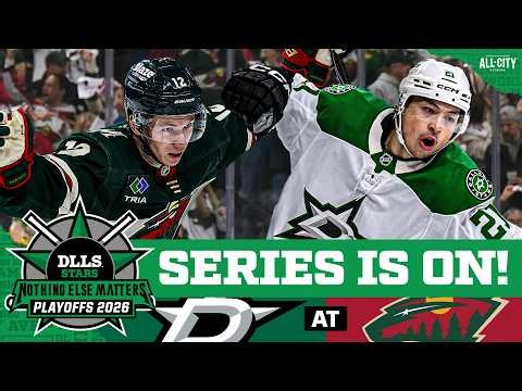 Boldy Scores OT Winner, Lifts Wild To 3-2 Victory In Game 4, Ties Series 2-2 | DLLS STARS POSTGAME