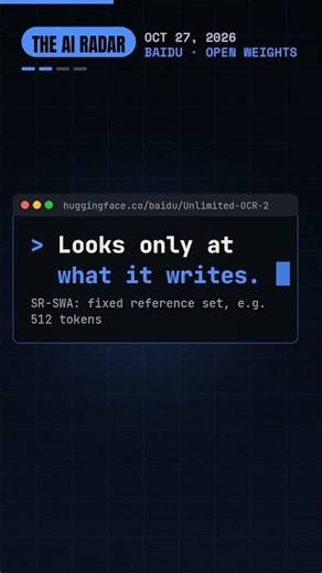 Baidu's open 3B OCR model reads a whole book in one pass
