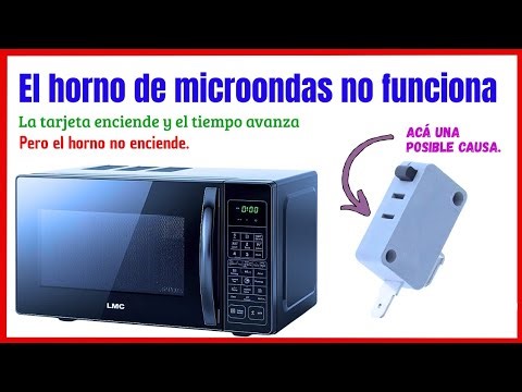 ✅ The microwave isn't working, but the display is showing the time. 👍 Microwave oven repair.