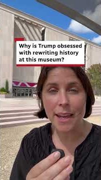 Why is Trump obsessed with rewriting history at this museum?
