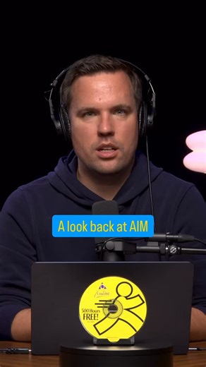 On Version History: We’re looking back at the best part of AOL – AIM. A new episode of Version History comes out tomorrow. Listen wherever you get your podcasts, or watch the full episode on YouTube. #versionhistory #aol #90s | The Verge