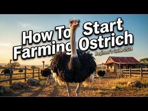 How To Start Farming Ostrich: The Complete Beginner’s Guide to Raising the World’s Largest Bird