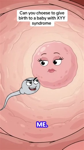 Can you choose to give birth to a baby with XYY syndrome? 🧬 An animated story that explains what XYY really is — not a disease, just a chromosomal variation. Most boys grow up tall, healthy, and live completely normal lives with the right support.#MedDecoded #xyysyndrome #genetic #viral#fyp