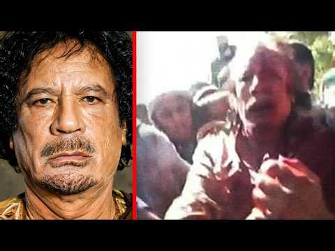 When Gaddafi Was Executed by His Own People *Warning REAL FOOTAGE