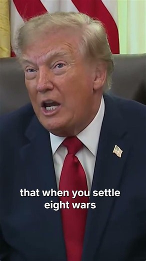 Trump: Nobel Committee Faces 'Great Discredit' If I Don't Win Peace Prize #shorts