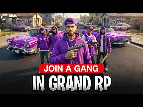 How To Join A GANG In GTA5 RP