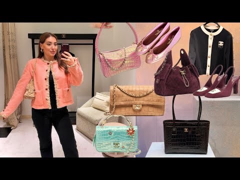 Chanel Fall Winter 2026 Shopping- New Iridescent Croc & Suede Bags, Shoes, Accessories, RTW 26K