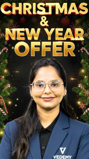 Christmas & New Year Offer | Flat 35% Off | CSIR Live Batches | Validity: 24 Dec- 03 Jan | #vedemy
