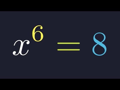 Unlocking ALL 6 Roots of x^6 = 8 Using De Moivre's Theorem