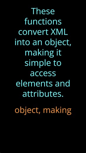 XML parsing basics