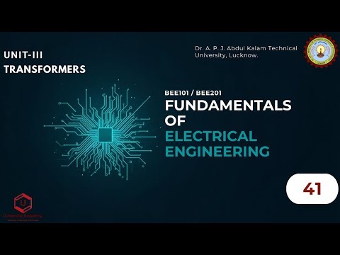 FEE41: Practical Transformer with Winding Resistance and Leakage Reactance Explained