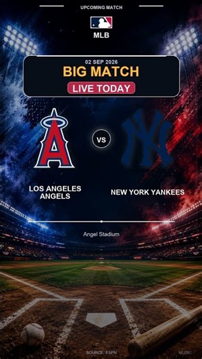 Los Angeles Angels vs New York Yankees | MLB | Live Today