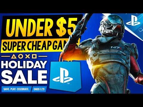 15 GREAT PSN Game Deals UNDER $5! PSN HOLIDAY SALE SUPER CHEAP PS5/PS4 Games