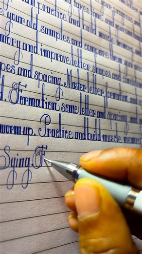 Very clean handwriting practice || #handwriting #calligraphy #art