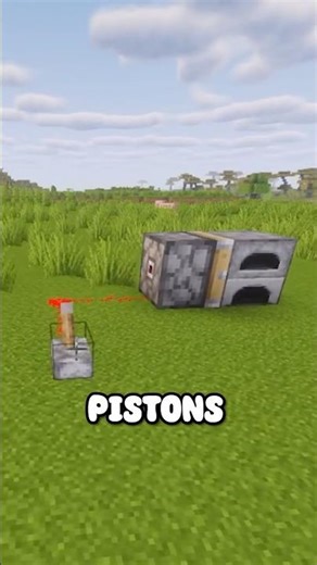 The Blocks Pistons Refuse To Move #minecraft #shorts