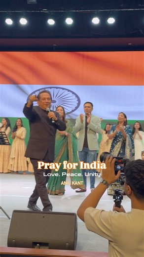 PRAY FOR INDIA | A prayer for love, peace and unity. Anil Kant #anilkant #johnnylever #shorts