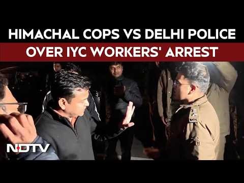 Drama Follows Youth Congress Workers' Arrest, Cops File Case Against Cops