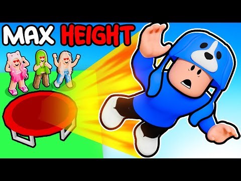 Reaching MAX HEIGHT in HIGHEST BOUNCE To Rizz Girls in Roblox...