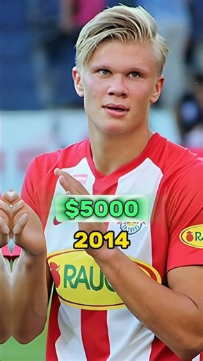 Erling Haaland Evolution