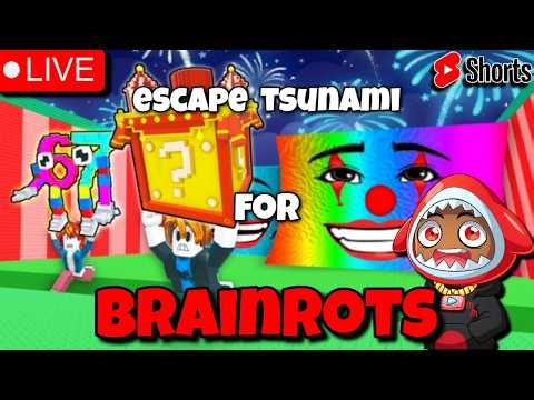 Escape Tsunami For Brainrots New Update...🌊 #shorts #roblox