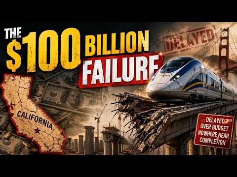 The $100 Billion Failure: Inside California's High-Speed Rail Trap