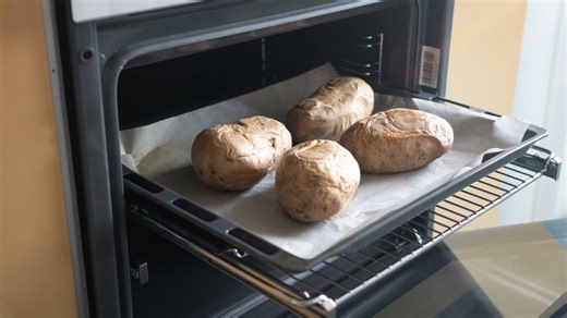 Why your baked potatoes always explode in the oven