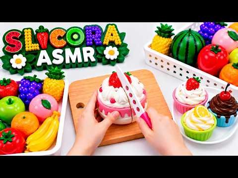 Serene Toy Fruit Cutting Sounds 🍐