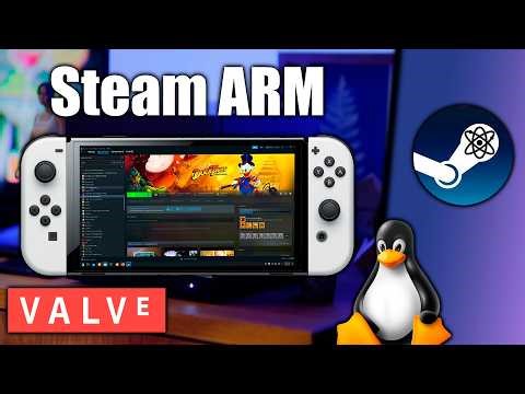 “¡Valve lo hace oficial! Steam ARM cambia TODO 🔥” cliente para Linux ARM