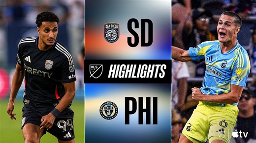 San Diego FC vs. Philadelphia Union | Full Match Highlights | 16-year-old Cavan Sullivan BRACE!