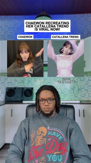 Chaewon Recreating Her Catallena Trend Is Viral Now: "CATALLENA" IZONE #shorts #chaewon #izone #kpop
