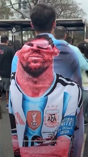 Fans flood Buenos Aires ahead of Messi’s final international match