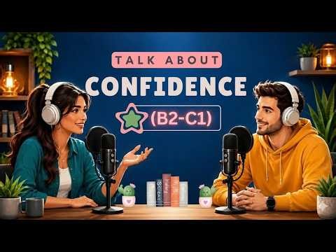English Podcast for Daily Life | Talk About Confidence in English