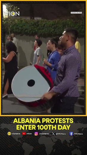 Albania Protests Enter 100th Day as Demonstrators Oppose Kushner-Linked Luxury Resort Project | WION