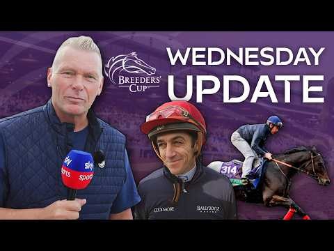 Breeders’ Cup Wednesday Update ft Francis-Henri Graffard, Christophe Soumillon & more