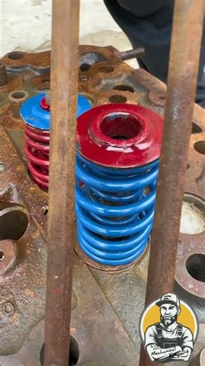 valve spring lock installation #amazing #tiktokforyou #cars #automobile #engine #mechanic #repair