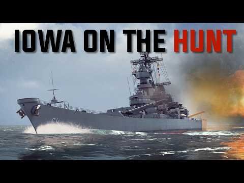 USS Iowa SMASHES Soviet Aircraft Carrier || Sea Power